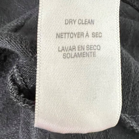 Splendid Womens Black Pencil Skirt Slub French Terry Foldover Waist size Small - Picture 11 of 12